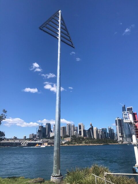 Goat Island Navigation pole